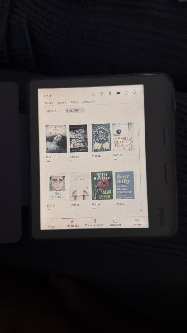 Kobo Libra Colour White 32gb (Category: E-Readers) located in Caloocan City. Submitted by gelligadi (Listing ID 1471022476, Image 1). Description: #FORSALE 📚 Brand and Model: Kobo Libra Colour (White) ✔ Price: ₱13,500 ✔ Storage: 32GB ✔ Ad Supported: No ✔ Refurbished: No ✔ Condition: Good ✔ Inclusions: original box, charger and casings ✔ Flaws: some minor scratches Reason for Selling: Downsizing 📍 Item Location: Tagaytay City 💳 Payment Methods: