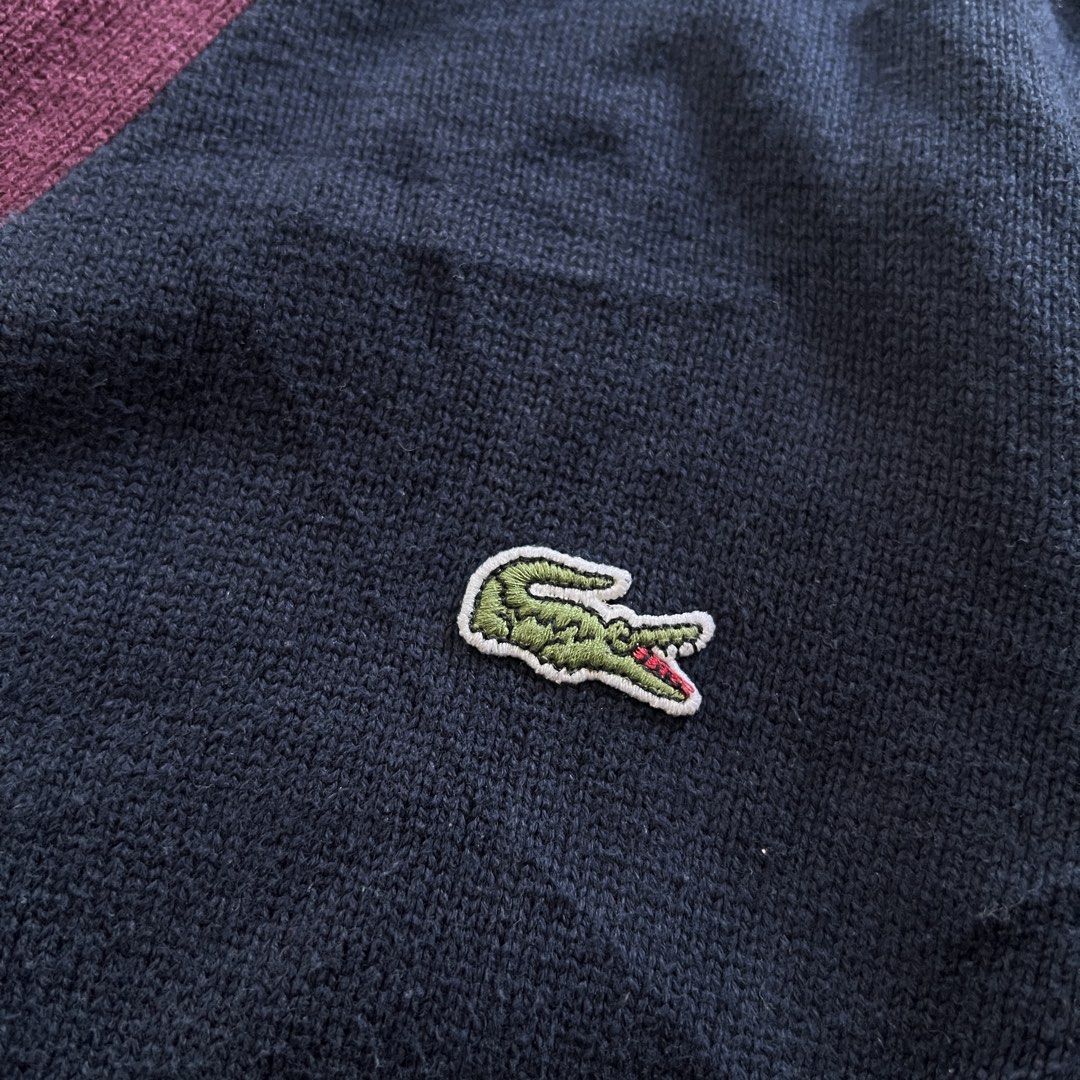 Lacoste Live Knit Cardigan (Category: Coats, Jackets and Outerwear) located in Imus. Submitted by cedrickger51562 (Listing ID 1470993695, Image 2). Description: LACOSTE LIVE KNIT CARDIGAN Size: 5 on tag Dimes: width 20” / length 26” Excellent Condition Color rate : 9.5 Issue : - .