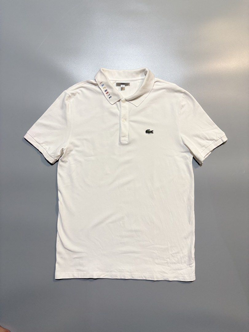 Lacoste Polo shirt (Category: Tshirts & Polo Shirts ) located in Caloocan City. Submitted by thlyn (Listing ID 1470995212, Image 1). Description: As new condition Size 5 .