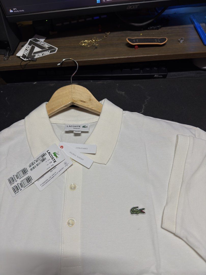 Lacoste Polo Shirt - Bnew (Category: Tshirts & Polo Shirts ) located in Manila. Submitted by tindero-ng-damit (Listing ID 1471078519, Image 2). Description: Name: LACOSTE Polo shirt - Bnew Slim fit - Pique Stretch Size 7 FR - XXL US but fits XL since its a slim fit variant Width 23 X Length 29 Never Been worn - BNEW SEALED 2800 only retails at ₱5990 in stores.