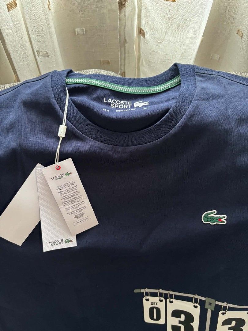 LACOSTE SHIRT (Category: Tshirts & Polo Shirts ) located in Bulacan. Submitted by haushika29 (Listing ID 1471006137, Image 2). Description: brand new original large size money back if proven fake.