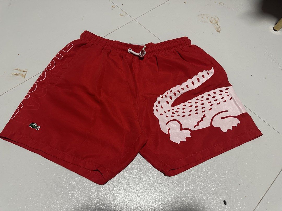 Lacoste swim shorts (Category: Shorts) located in Angeles City. Submitted by royal_vintage_thriftshop (Listing ID 1471067264, Image 1). Description: Authentic No issue Size M.