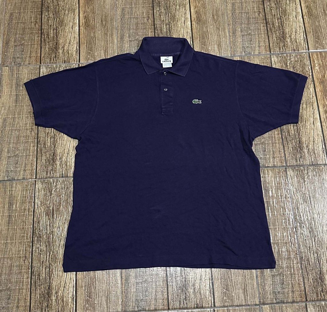 LACOSTE VIOLET FOR BIG BOYS (Category: Tshirts & Polo Shirts ) located in Manila. Submitted by urban-vintage_2 (Listing ID 1471075541, Image 1). Description: ISSUE: NONE ( NEED WASH ) MOP :GCASH ( NO COD ) SHIP VIA : LALAMOVE & J&T LOCATION : PASIG CITY LENGTH : 31 WIDTH : 27 .