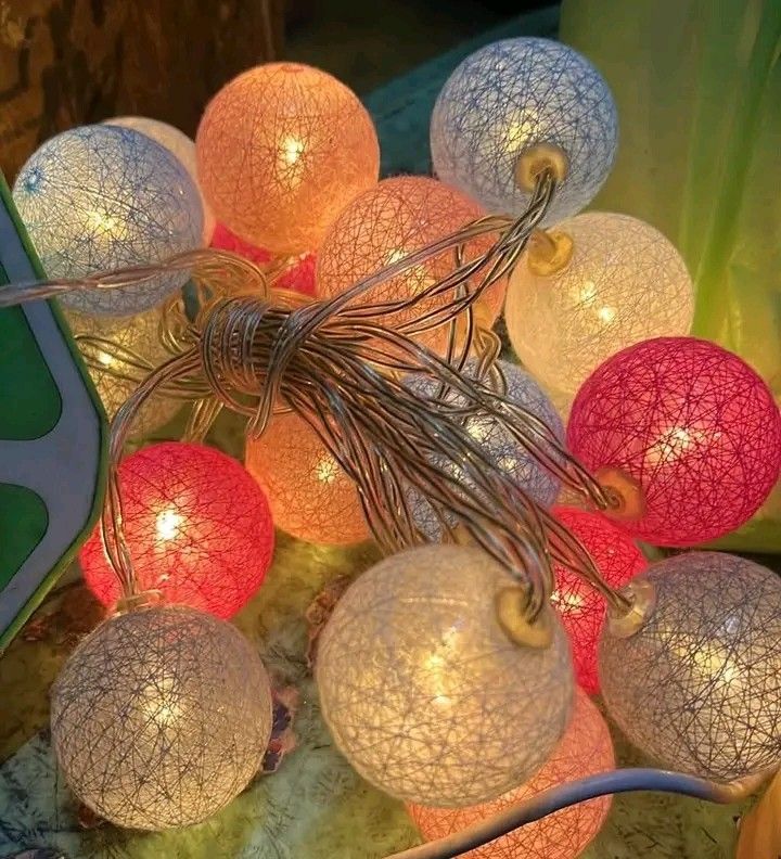 LED Cotton Ball String Lights (Category: Announcements) located in Quezon City. Submitted by anghies_shop (Listing ID 1470932195, Image 3). Description: .
