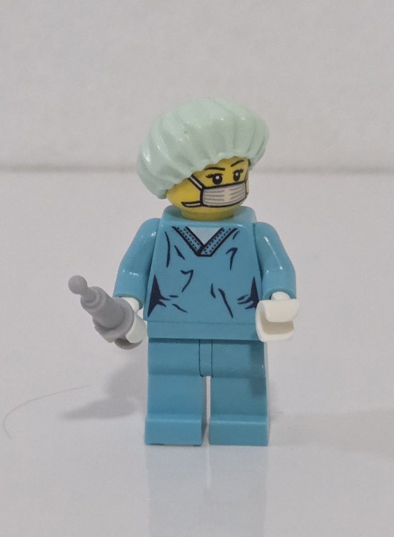 LEGO Surgeon Minifigure with Syringe, Toys & Collectibles, Toys, Lego ...