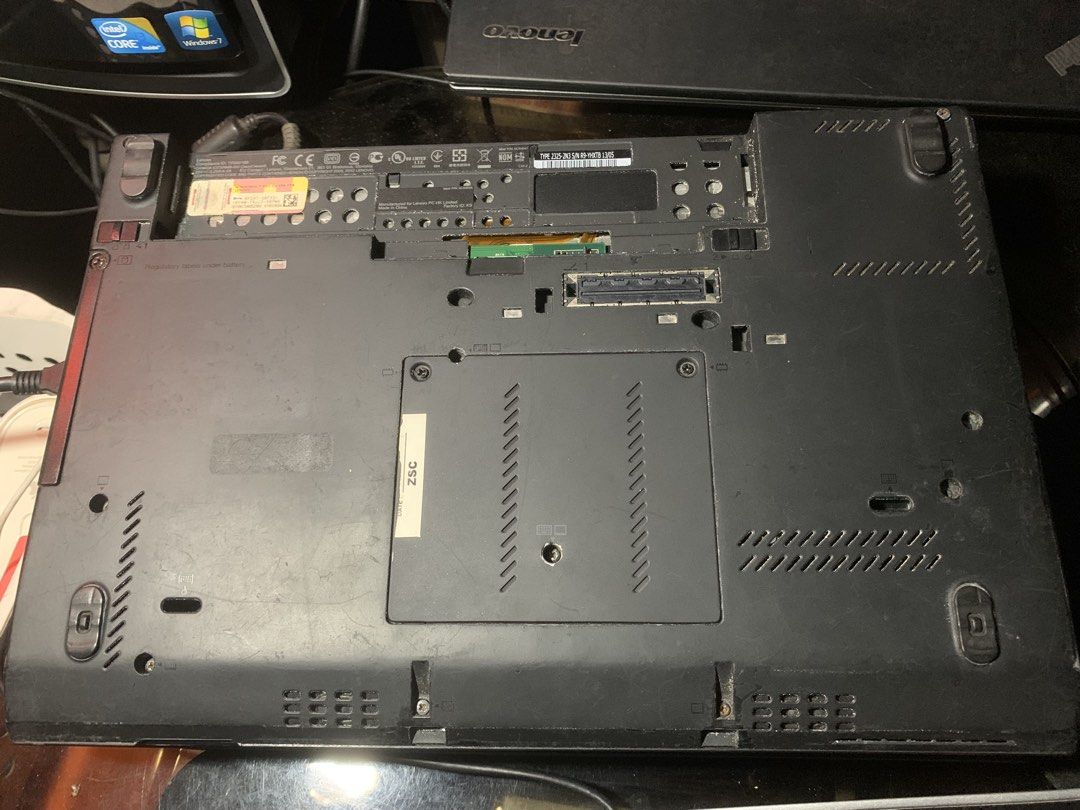 Lenovo ThinkPad X220 i5 4GB RAM Windows 7 (Category: Laptops & Notebooks) located in Malabon City. Submitted by raranretro (Listing ID 1471100908, Image 2). Description: - Model: Lenovo ThinkPad X220 - OS: Windows 7 Professional (64-bit) - Processor: Intel Core i5-2520M @ 2.50GHz - Memory: 4GB RAM - Condition: Screen and all ports working properly; bottom panel has normal wear with labels intact - Aesthetics: Custom stickers applied need nakasaks
