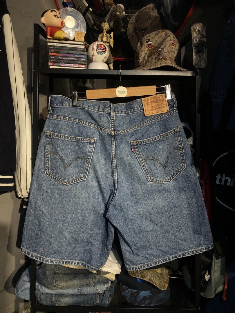 LEVI’S 550 DENIM SHORTS (Category: Shorts) located in San Pablo. Submitted by genesisllo24149 (Listing ID 1471017283, Image 2). Description: LEVI’S 550 DENIM SHORTS WAIST -> 34 LENGTH -> 20.5 THIGH -> 14 LEG OPENING -> 12 ISSUE -> STAINS CONDITION -> GOOD DM TO PURCHASE 📥 DISCLAIMER: - Please manage your expectations, posted items are preloved, used & thrifted -Actual color may vary due to lighting -Flaker will be posted.