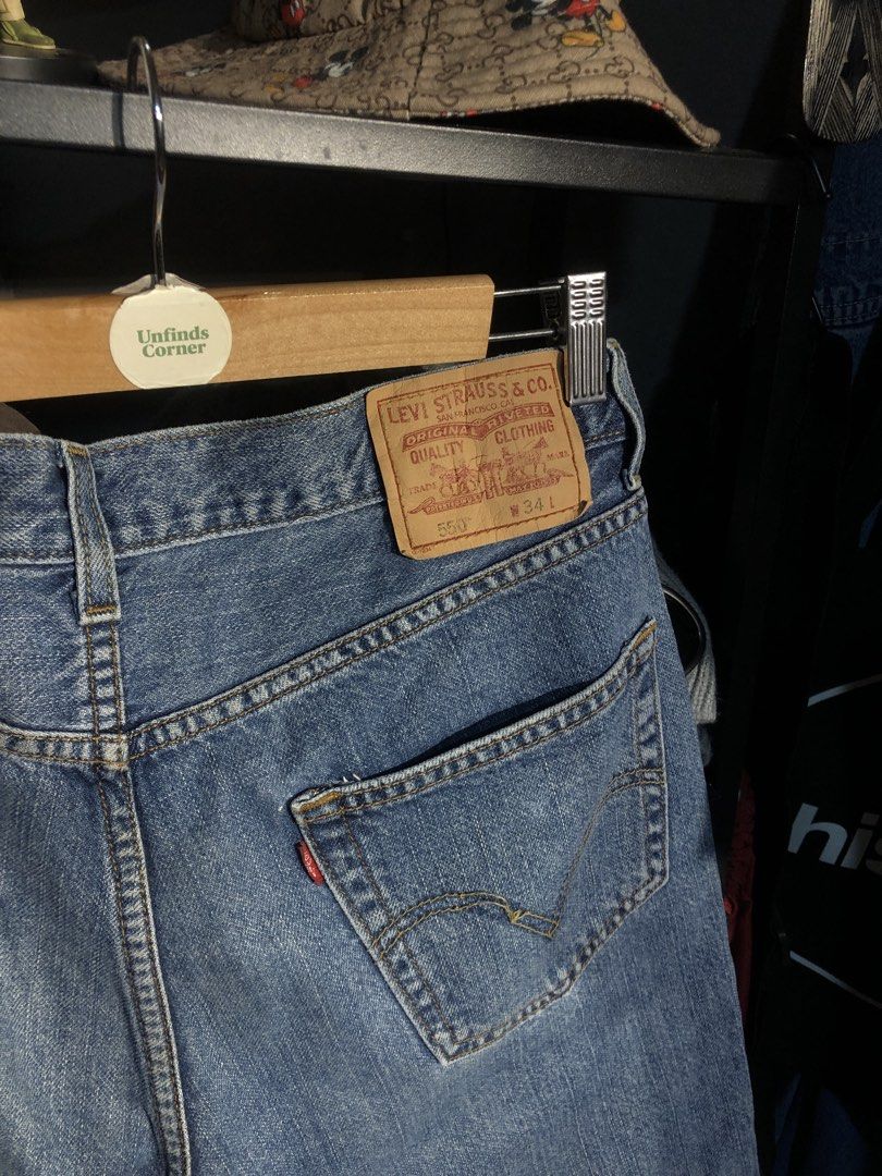 LEVI’S 550 DENIM SHORTS (Category: Shorts) located in San Pablo. Submitted by genesisllo24149 (Listing ID 1471017283, Image 3). Description: LEVI’S 550 DENIM SHORTS WAIST -> 34 LENGTH -> 20.5 THIGH -> 14 LEG OPENING -> 12 ISSUE -> STAINS CONDITION -> GOOD DM TO PURCHASE 📥 DISCLAIMER: - Please manage your expectations, posted items are preloved, used & thrifted -Actual color may vary due to lighting -Flaker will be posted.