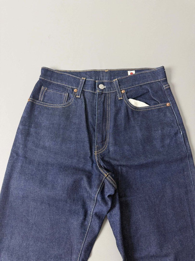 LEVIS JAPAN SELVEDGE JEANS (Category: Jeans) located in Guagua. Submitted by sweetboyy (Listing ID 1470980588, Image 3). Description: LEVIS JAPAN SELVEDGE JEANS EXCELLENT CONDITION SIZE 29 ON TAG DIMES: WAISTLINE 29-30 / LENGTH 37 / LEG OPENING 7.