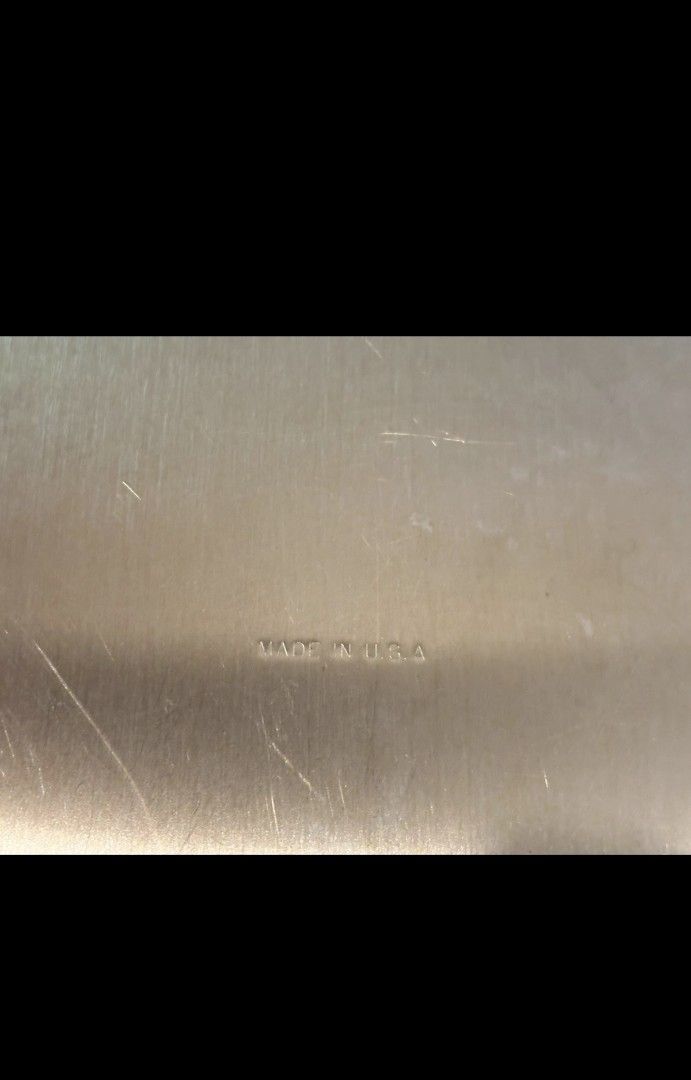 Lifetime Regal Ware Cookware Stainless Steel 11” Griddle Square Flat Grill Pan (Category: Cookware & Accessories) located in Manila. Submitted by nik-makino (Listing ID 1471089351, Image 3). Description: Lifetime Regal Ware Cookware Stainless Steel 11” Griddle Square Flat Grill Pan. No Box.