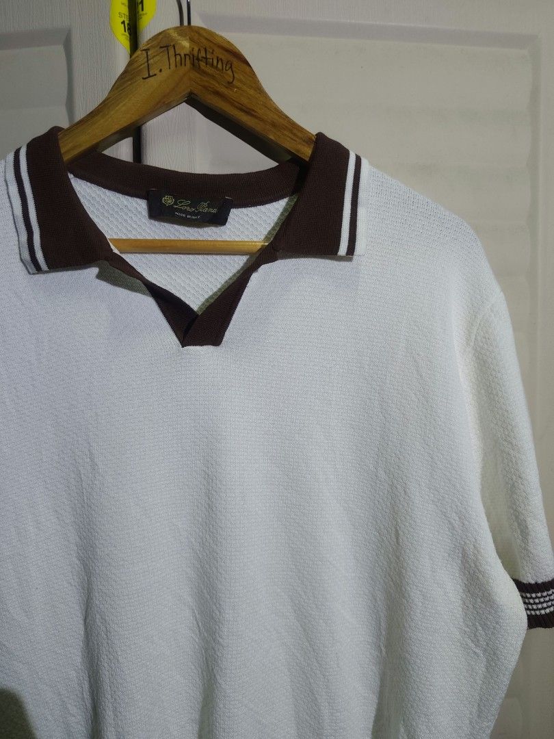 Loro Piana Knitted (Category: Formal Shirts) located in Bacolod City. Submitted by i.thrifting (Listing ID 1471049599, Image 3). Description: Loro Piana 22x27 No issue Cut wash tag Very Good Condition color rate 9.8/10.