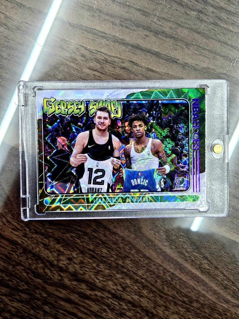Luka morant jersey swap purple explosion ssp (Category: Card Packs) located in San Jose. Submitted by gabkarton (Listing ID 1471070584, Image 1). Description: for sale luka ja morant jersey swap purple explosion SSP. mint condition 2k only!.