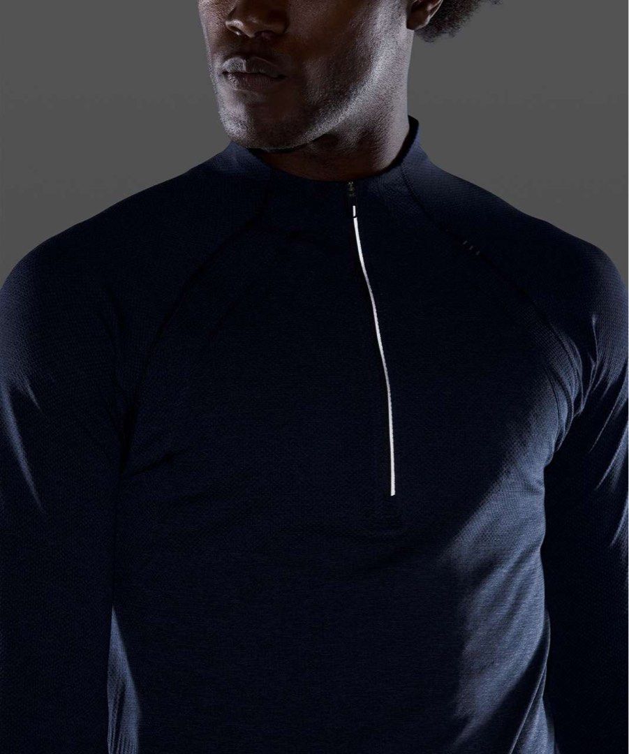 Lululemon Metal Vent Tech Half Zip (Category: Activewear) located in Meycauayan. Submitted by itstimothrifts (Listing ID 1471005635, Image 2). Description: Lululemon Metal Vent Tech Half Zip Excellent Condition Cut Maintag Large on tag W 20.5 L 28.5.