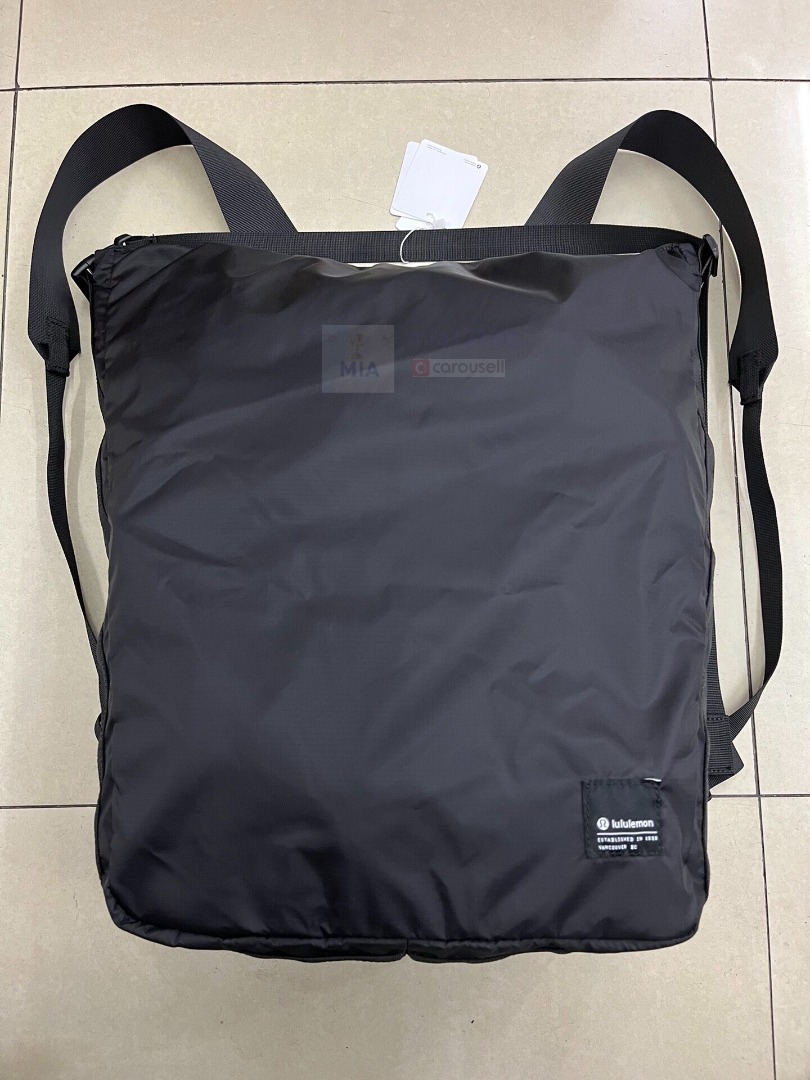 lululemon Multifunctional Black Shoulder bag Backpack Unisex, Women's ...
