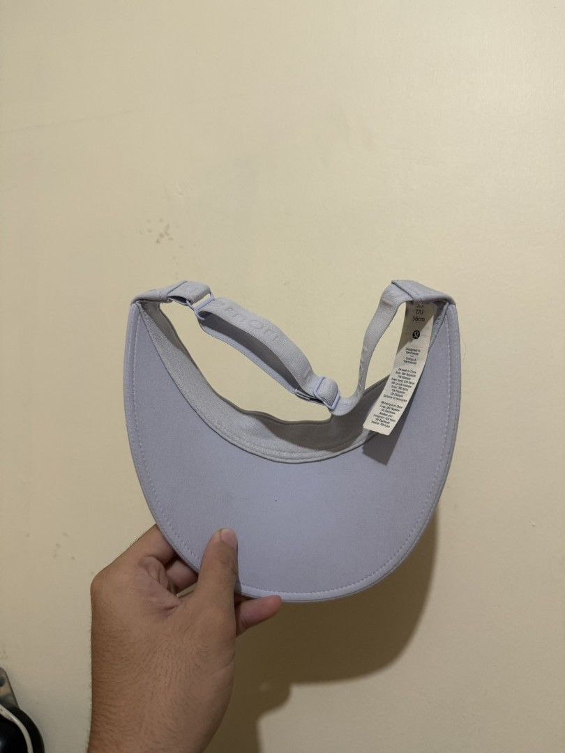 LULULEMON PICKLEBALL SUN VISOR CAP (Category: Caps & Hats) located in Manila. Submitted by lunaras_declutter (Listing ID 1471112418, Image 3). Description: GOOD AS NEW NEEDS CLEANING BECAUSE IT WAS STORED ON A SHELF NO FLAWS!.