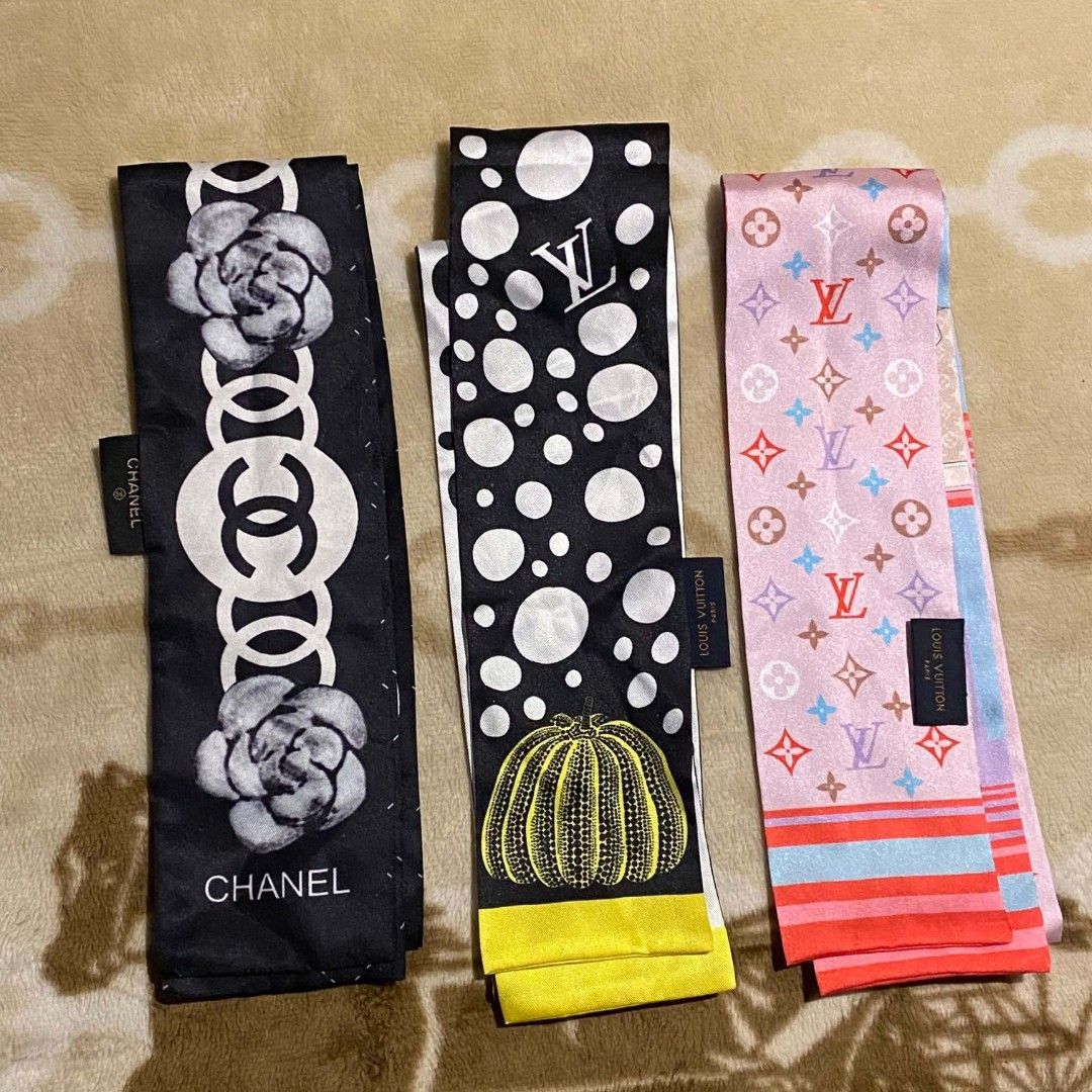 Luxury's Twilly (Category: Luxury Apparel) located in Manila. Submitted by bidgeyow20688 (Listing ID 1471094393, Image 1). Description: excellent condition lahat no issue lahat 1k each para sa bag nyo or pantali sa buhok.