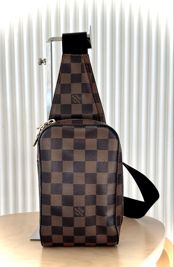 LV Geronimos Damier Ebene (Category: Luxury Bags & Wallets) located in Quezon City. Submitted by nancdmd (Listing ID 1471011658, Image 1). Description: LV Geronimos for sale Damier Ebene Guaranteed authentic or your money back Date code CA0045 .