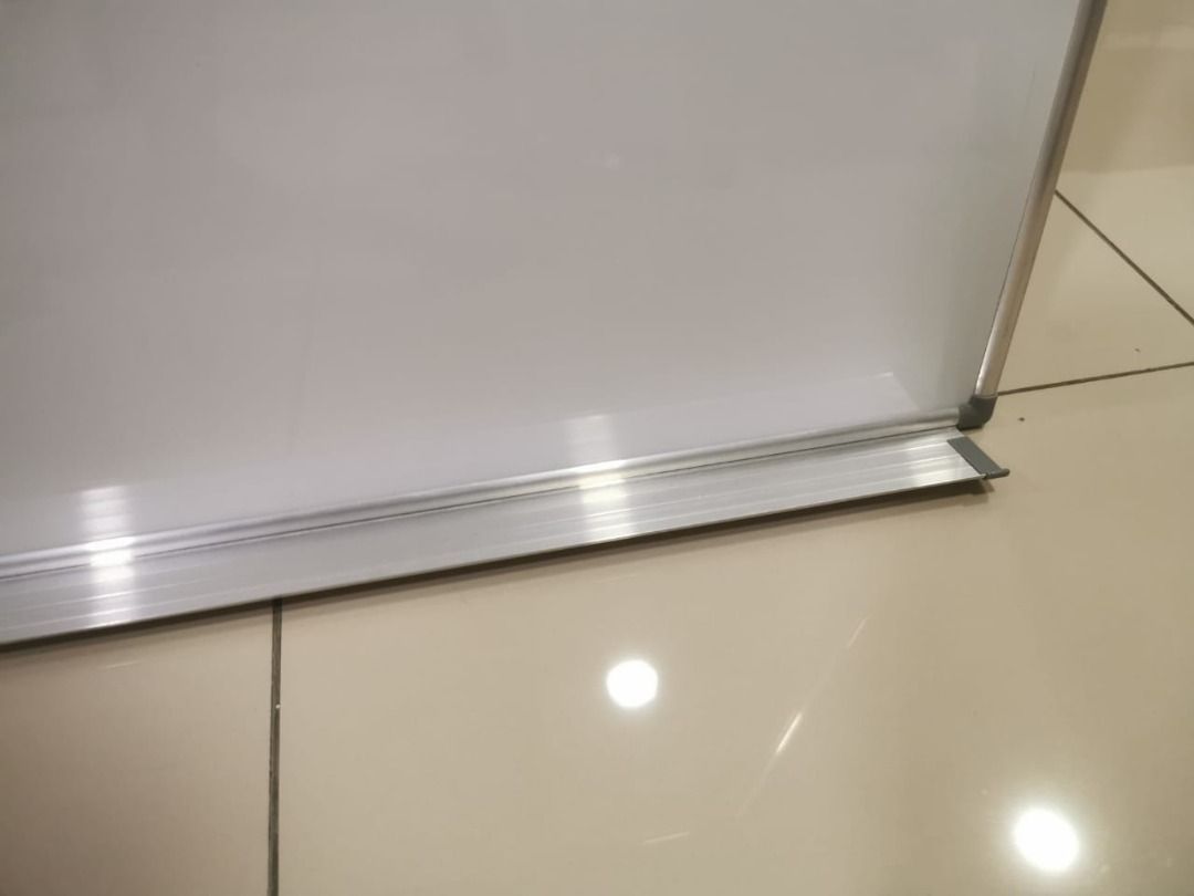 Magnetic Whiteboard with Aluminum Frame, Furniture & Home Living, Home ...