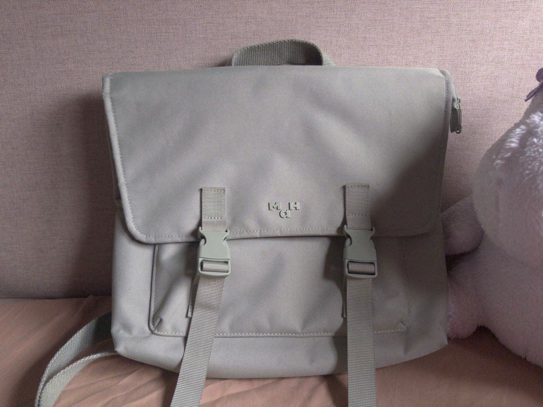 MAH sage backpack (Category: Backpacks) located in Batangas. Submitted by miuparfait (Listing ID 1470982307, Image 1). Description: CONDITION: 9/10 (HAS A SMALL STAIN ON THE INSIDE FLAP BUT CAN BE REMOVED! SIZE: SMALL-MEDIUM • CAN FIT 13” IPAD/LAPTOP • HAS MULTIPLE STORAGES/POCKETS • SPECIAL POCKET FOR PHONE LAST PRICE! GOT THIS FOR ALMOST 2K ON LZD :-( BATANGAS GOTYME JNT.