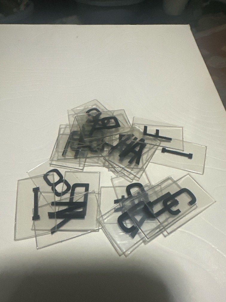 Many Letters for decorations small (Category: Stationery & School Supplies) located in Manila. Submitted by xenasales (Listing ID 1471063187, Image 1). Description: .
