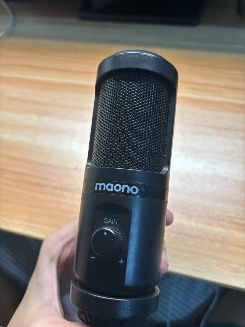 Maono USB Condenser Microphone (Category: Microphones) located in Santa Maria. Submitted by janelombres27 (Listing ID 1471041331, Image 3). Description: Inclusions: Tripod stand USB cable NO ISSUES negotiable! Used in a good condition still works very well can do meetups around sta.maria bulacan for delivery: lalamove rfs: need extra funds for tuition. pm for more details 💌.