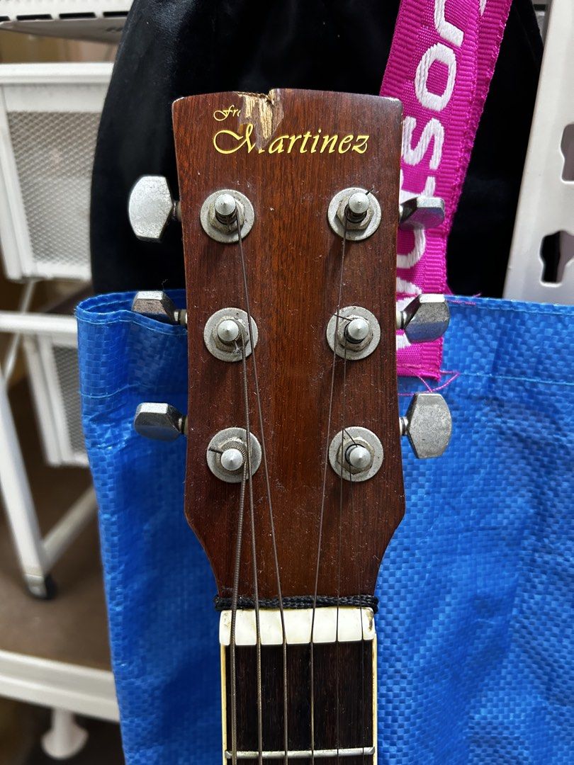 Instrument Land Martinez Acoustic Guitar Cutaway, Hobbies & Lifestyle, Music & Media ...