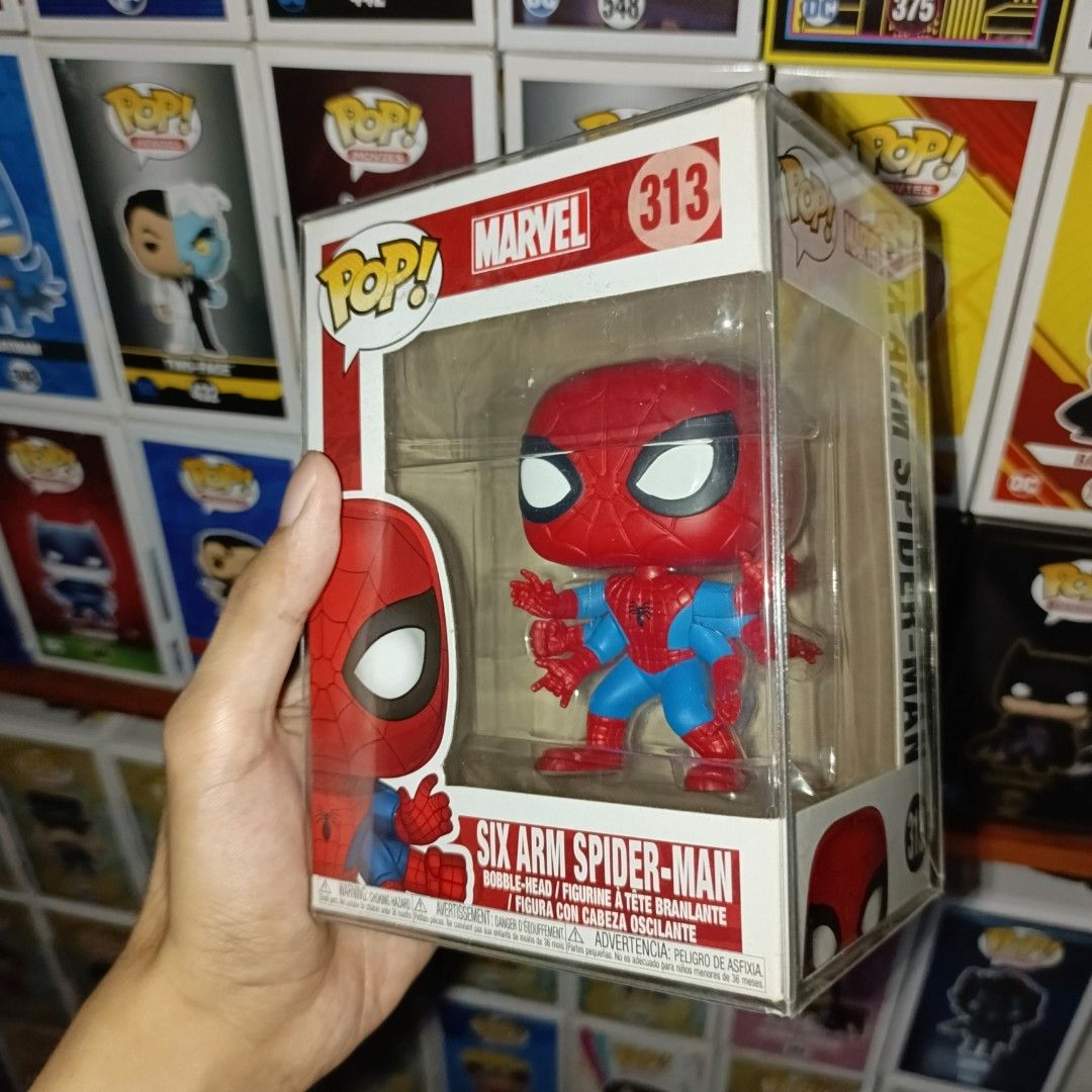 Marvel Funko Pop! Six Arm Spiderman #313 (Category: Figurines & Statues) located in Marikina City. Submitted by spiderraff (Listing ID 1471012720, Image 1). Description: .