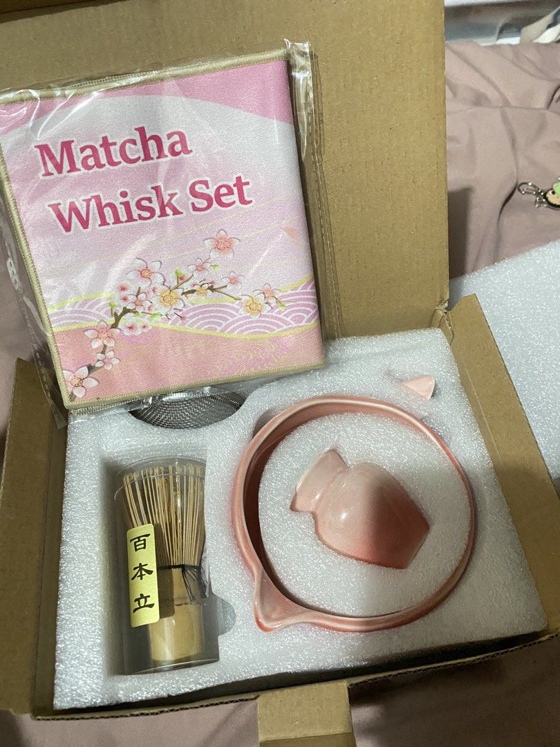 Matcha Coquette Pink Bowl Set 5pcs (Category: Other Food & Drinks) located in Mandaluyong City. Submitted by curatedbyshamie (Listing ID 1471052504, Image 3). Description: .