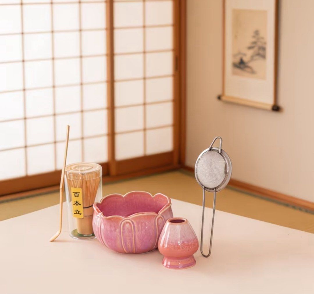 Matcha Flower Bowl Set 5pcs (Category: Other Food & Drinks) located in Mandaluyong City. Submitted by curatedbyshamie (Listing ID 1471052357, Image 2). Description: brand new.