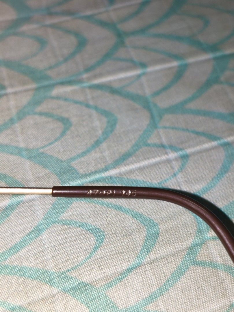 Matsuda 101 14101 (READ DESCRIPTION) (Category: Sunglasses & Eyewear) located in Mandaluyong City. Submitted by elitemiko35 (Listing ID 1471050841, Image 3). Description: - 47[]21 - 3cm frame height - 13.8cm frame width - GPU XK engraving - has some tarnish in the bridge area, not sure if removable (see pics) - may grado ata pero very minimal - negotiable Decluttering - dami na eyeglass.