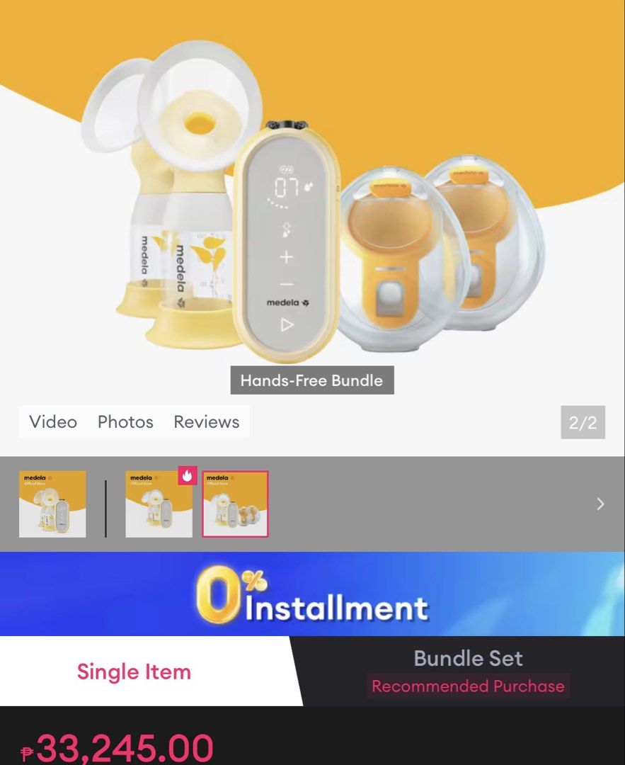 Medela Harmony Manual Breast Pump (Category: Breastfeeding & Bottle Feeding) located in Paranaque City. Submitted by brattina (Listing ID 1471004714, Image 1). Description: 💛 Selling price: ₱2,500 negotiable Selling my Medela Harmony Manual Breast Pump! ✨ Never used ✨ Original box included (opened) ✨ Instruction manual included ✨ Lightweight, portable, and no batteries or electricity needed ✨ Ideal for occasional pumping or as a backup pump Save