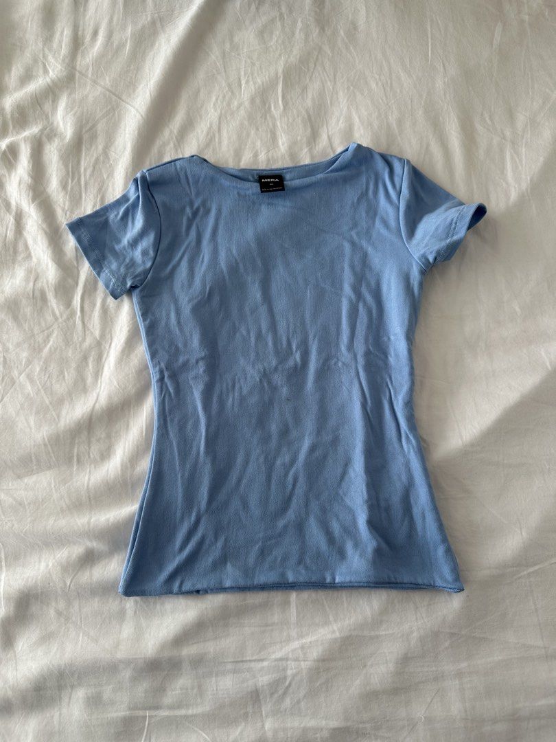 mera light and dark blue top bundle (Category: Blouses) located in Quezon City. Submitted by 49diam (Listing ID 1470963637, Image 1). Description: 2 for 100 sf shouldered by buyer.