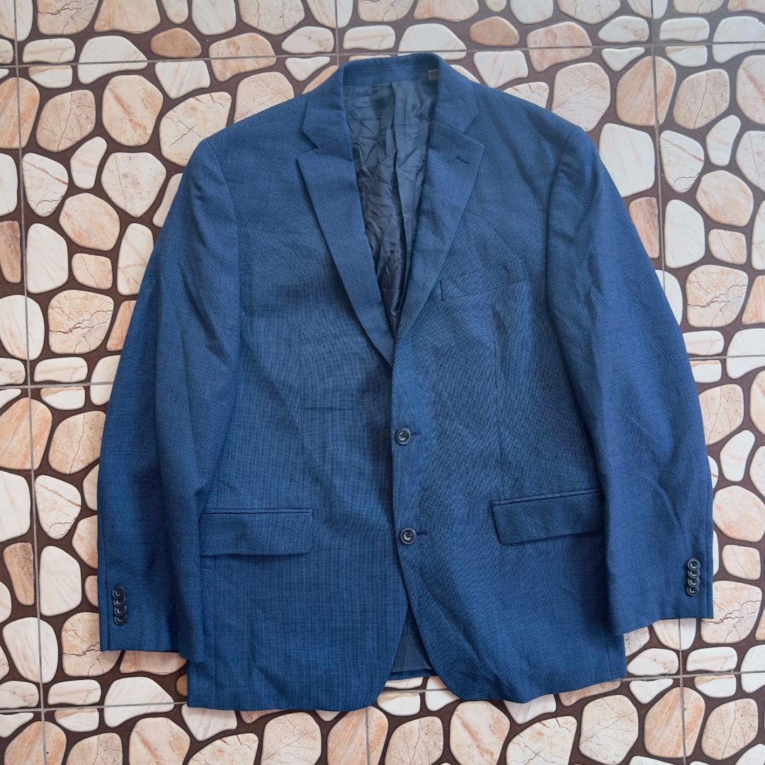 Michael Kors Woven Wool Blue Blazer Coat (Category: Coats, Jackets and Outerwear) located in Makati City. Submitted by hdn.rck (Listing ID 1470997329, Image 1). Description: Michael Kors Woven Wool Blue Blazer Coat.