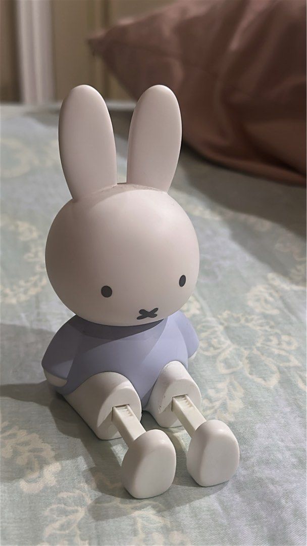 Miffy phone stand - purple (Category: Character Goods) located in Malabon City. Submitted by alysaleee (Listing ID 1471087186, Image 1). Description: .