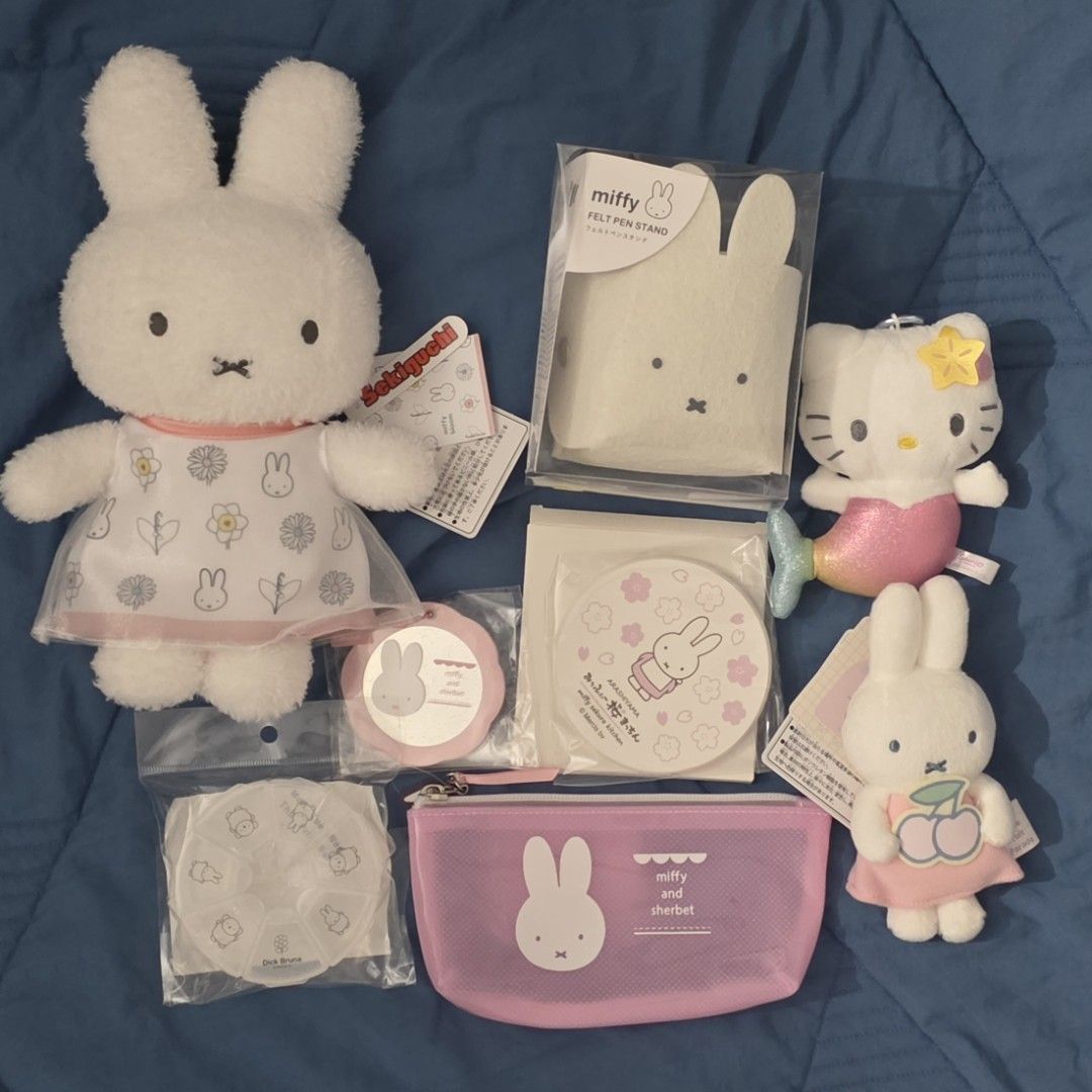 Miffy Plush charm Bulk Set Anik Wholesale (Category: Vintage Collectibles) located in Amadeo. Submitted by cminihaven (Listing ID 1471058138, Image 1). Description: looking for set taker. quitting take all super discounted. 3500 only. rush.