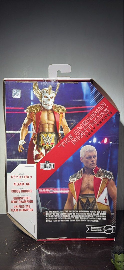 MISB WWE Ultimate Edition Cody Rhodes (Category: Action & Battle Toys) located in Batangas. Submitted by wrestlingfridge (Listing ID 1471106188, Image 2). Description: MISB UE Cody Rhodes - 2500 Payment: Gcash/Maribank/GoTyme Shipping via LBC only Location: Taal, Batangas.