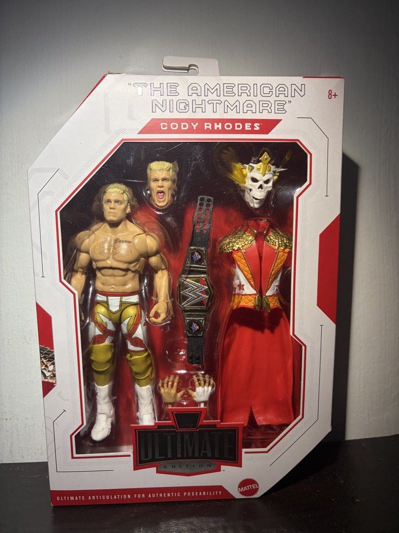 MISB WWE Ultimate Edition Cody Rhodes (Category: Action & Battle Toys) located in Batangas. Submitted by wrestlingfridge (Listing ID 1471106188, Image 1). Description: MISB UE Cody Rhodes - 2500 Payment: Gcash/Maribank/GoTyme Shipping via LBC only Location: Taal, Batangas.