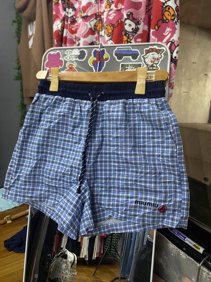 Miu miu authentic (Category: Luxury Apparel) located in Manila. Submitted by freshfindresale (Listing ID 1470953653, Image 1). Description: Waist: 27/34 Length: 13.5 Like new No flaws .