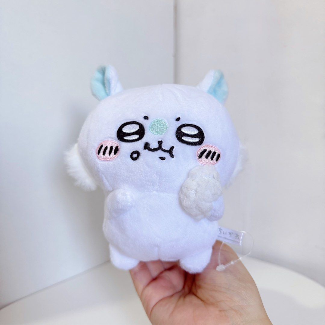 Momonga Chiikawa Eating Small Plush (Category: Plushies & Soft Toys) located in Manila. Submitted by ashyyel_ (Listing ID 1471113285, Image 1). Description: by FuRyu.