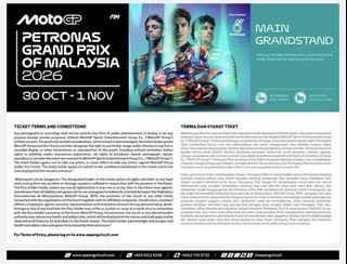MotoGP Petronas Grand Prix of Malaysia 2026 Corporate Suite Passes ...