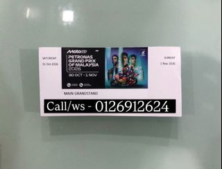 MotoGP Petronas Grand Prix of Malaysia 2026 Corporate Suite Passes ...