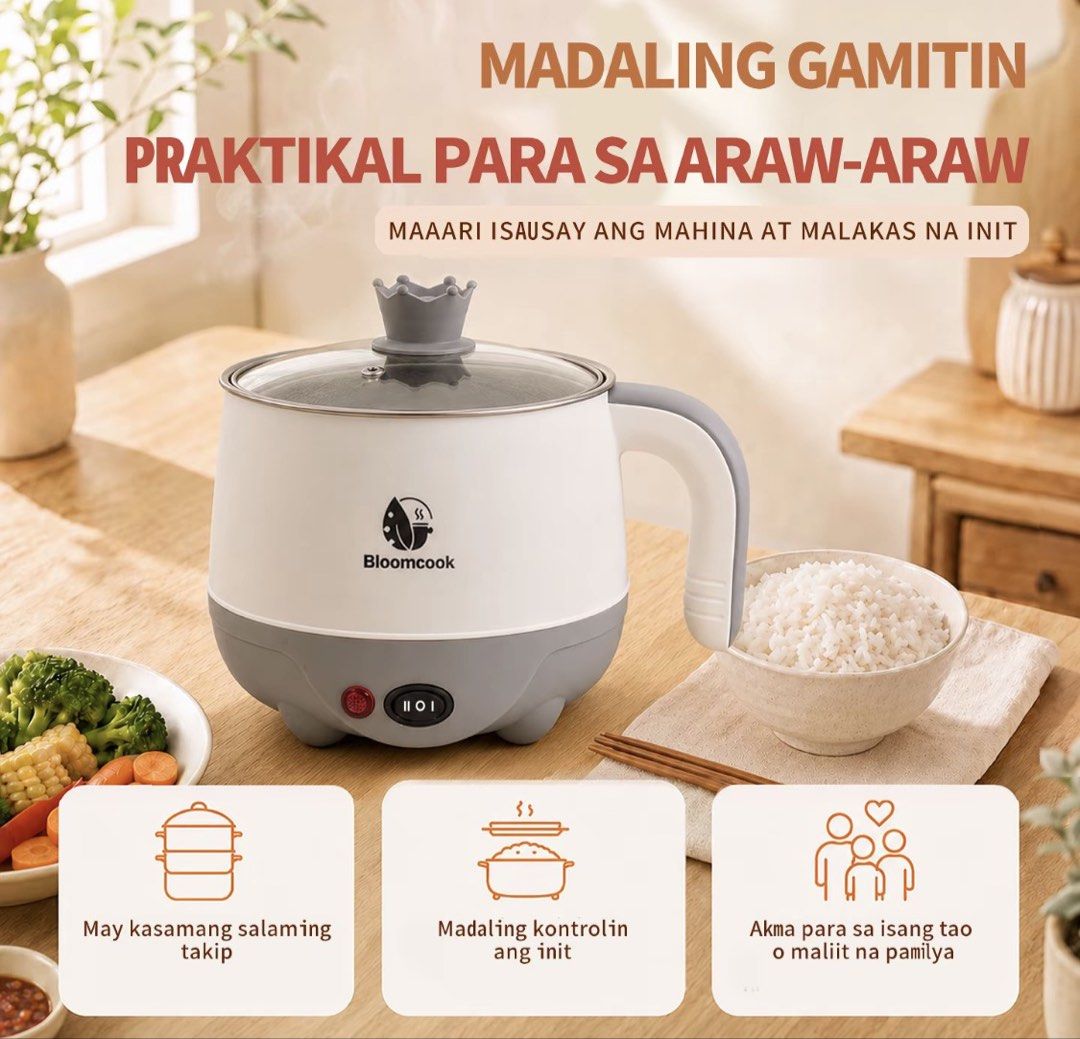 Multi cooker 1.8L (Category: Cookware & Accessories) located in Manila. Submitted by vintageaccessories (Listing ID 1470975927, Image 1). Description: .