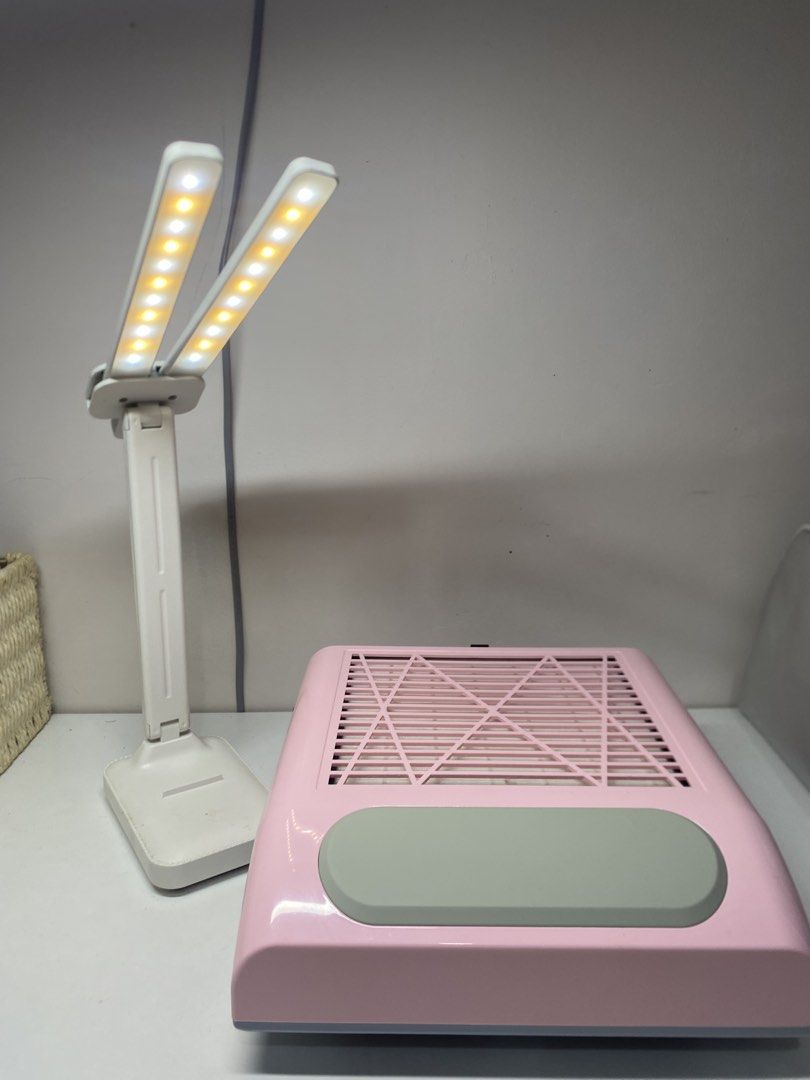 Nail Dust Collector (w free Mini lamp) (Category: Hands & Nails) located in Bulacan. Submitted by xwynn (Listing ID 1470977456, Image 1). Description: Got this for like ₱800 plus Twice ko lang nagamit Rfs:upgrade Already lp plss super bago pa nyaa ill give freebies if your gonna get thiss.