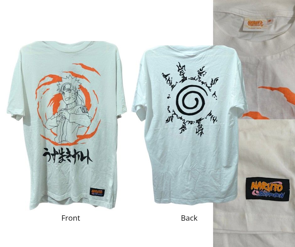 Naruto Tshirt - Large (Category: Tshirts & Polo Shirts ) located in Mariveles. Submitted by hl.reyrfinds (Listing ID 1471091621, Image 1). Description: Naruto T-shirt - Large W21, L29 in Payment first. MOD: JnT.