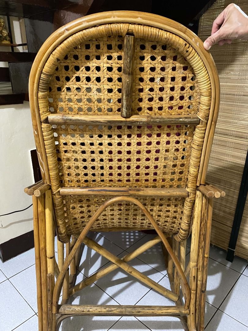 Native Rattan Rocking Chair (Category: Chairs) located in Quezon City. Submitted by nina.preloved2 (Listing ID 1470972053, Image 2). Description: 🌟 Made from natural rattan material 🌟 Can be used indoors or outdoors RFS: decluttering For more info, please feel free to message the seller! We'll be happy to answer your questions :) .