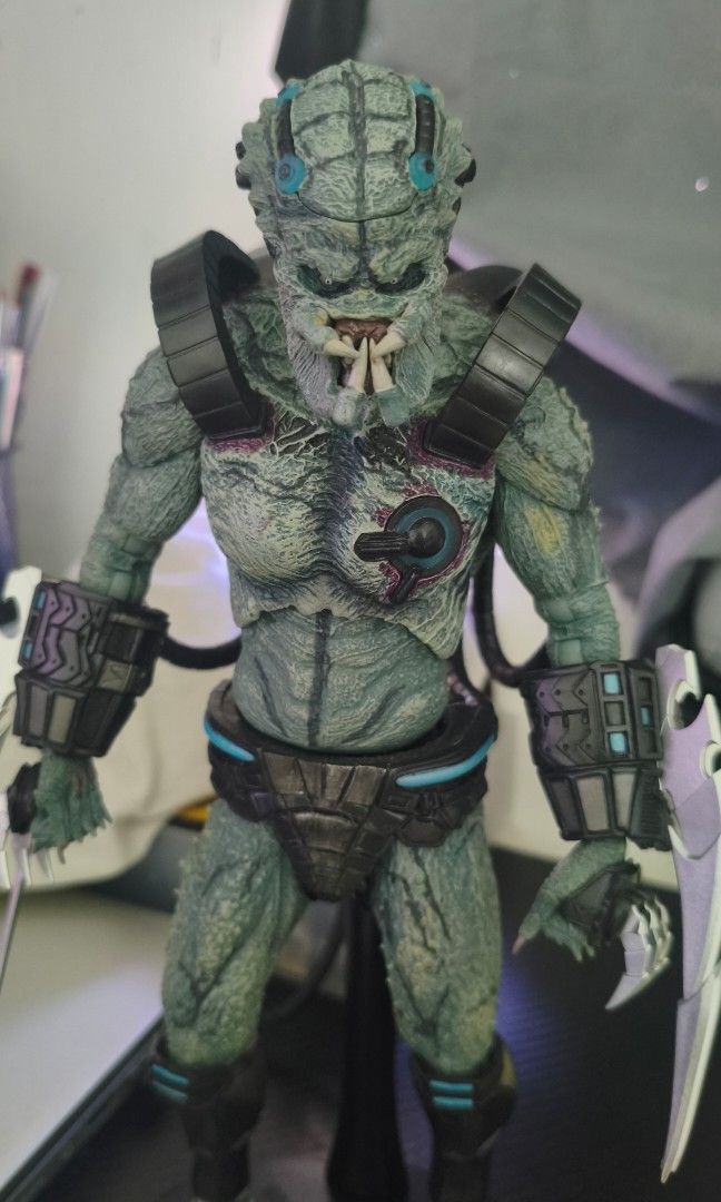Neca Deluxe Stone Heart Predator (Category: Action & Battle Toys) located in Navotas City. Submitted by kyoto19978 (Listing ID 1471002496, Image 3). Description: For Sale BIB Neca Deluxe Stone Heart Predator Complete and no issue Untested lights never been used 4k MOP: Gcash/BPI MOD: Lalamove/J&T/LBC LOC: Cabuyao Laguna.