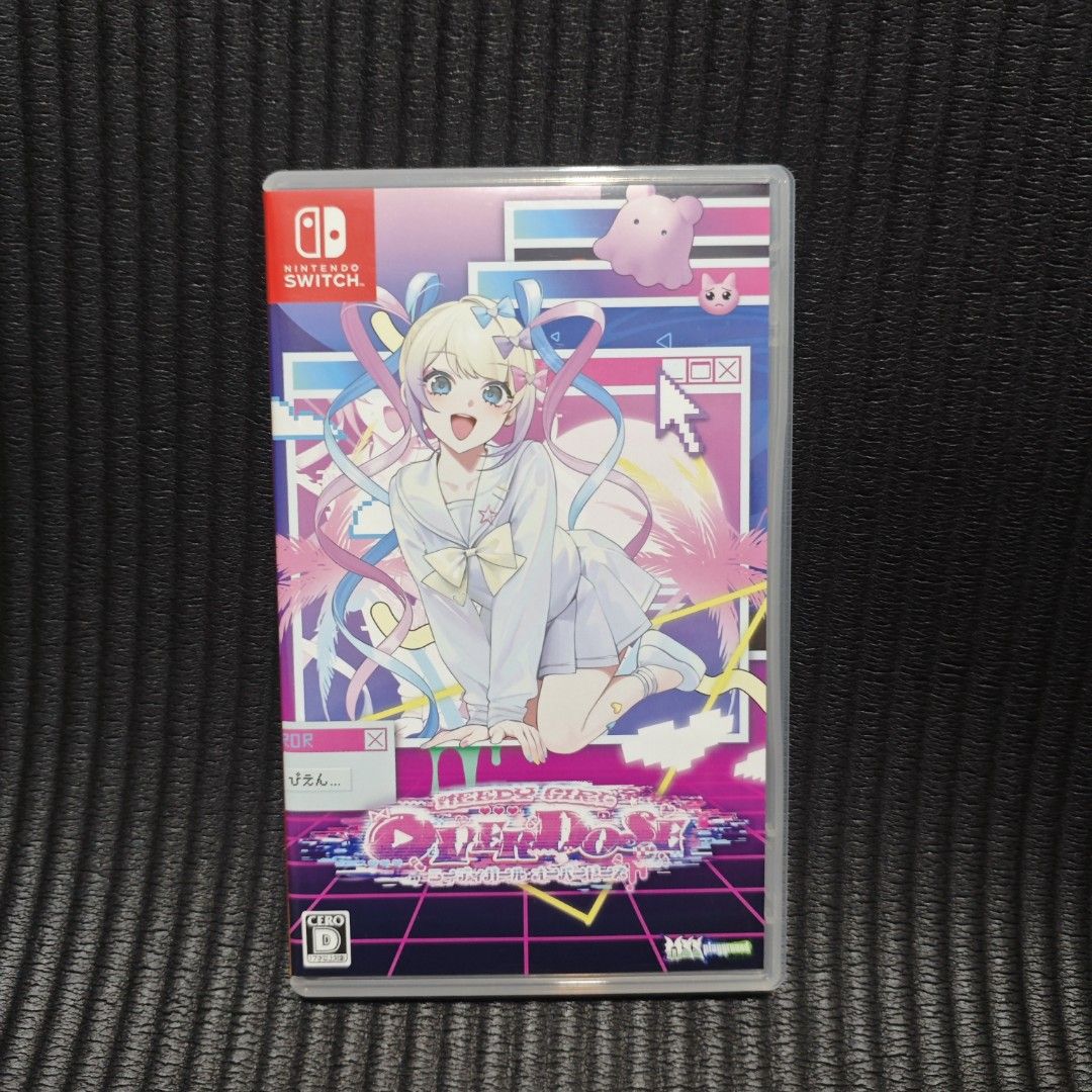 Needy Girl Overdose Switch Game (Category: Nintendo) located in Quezon City. Submitted by shopme_gadget30 (Listing ID 1471081728, Image 1). Description: kindly read the details first for sale fixed price mint Condition tested and working with case and game card compatible to Nintendo switch jpn region with English qc area meet up: sm north shipping fee must shoulder by the buyer via lalamove or grab payment: bdo/gcash happy gaming everyone.