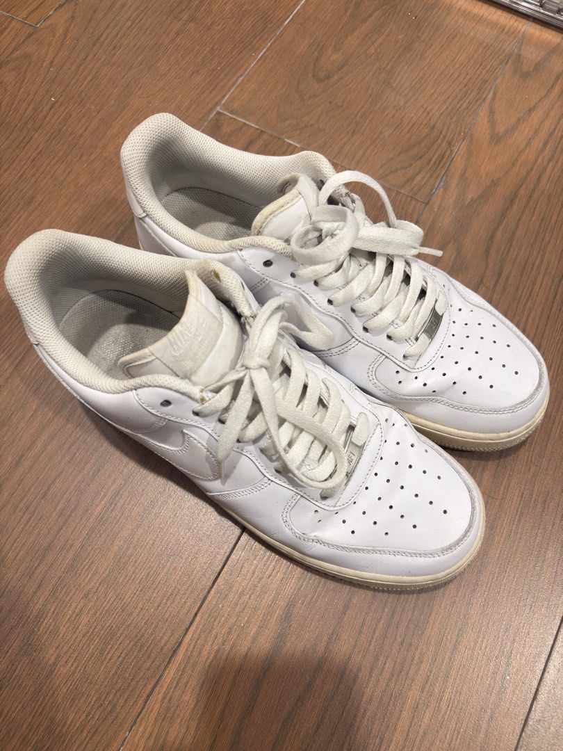 Nike Air Force 1 Triple White (Category: Sneakers) located in Mabalacat. Submitted by alllux_ph (Listing ID 1471097010, Image 1). Description: Nike Air Force 1 Size: 11 Issue: Sole Yellowing Price: 700 (Slightly Negotiable) 100% Legit Buyer to shoulder Delivery Fees.
