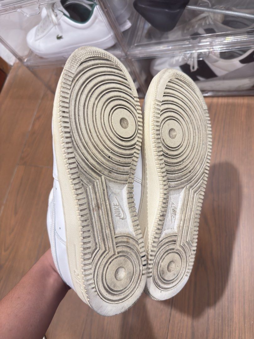 Nike Air Force 1 Triple White (Category: Sneakers) located in Mabalacat. Submitted by alllux_ph (Listing ID 1471097010, Image 3). Description: Nike Air Force 1 Size: 11 Issue: Sole Yellowing Price: 700 (Slightly Negotiable) 100% Legit Buyer to shoulder Delivery Fees.