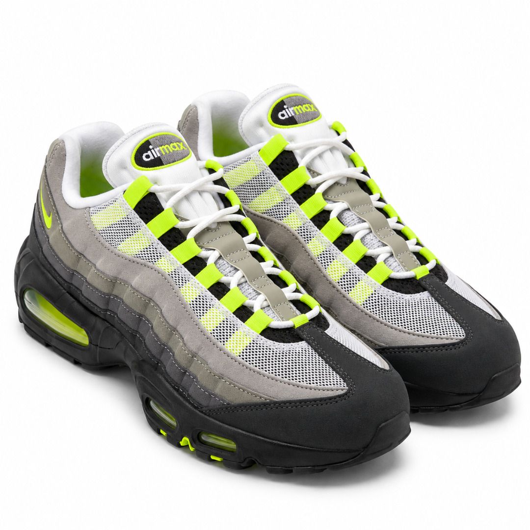 Nike Air Max 95 Big Bubble (Category: Sneakers) located in San Fernando. Submitted by fynder (Listing ID 1471068342, Image 2). Description: Nike Air Max 95 Big Bubble Auth With Box Size: 40 - 46 Limited Stock Only Cop now! 💬 DM for more Photos or Size Chart 📦 Fast processing (Air cargo freight) 💬 More drops daily on IG: @fynder1 🔒 Buyer protection through Carousell — shop with confidence.